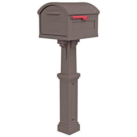 Extra large mailboxes - The Gibraltar Elite Large post-mount mailbox, takes the Elite Medium to a new level. The Elite Large can hold larger boxes, while still accommodating for other parcels. A leading choice for home owners, the powder-coated finish will be sure to keep its shine for years to come. Constructed with tough galvanized steel for extra strength.